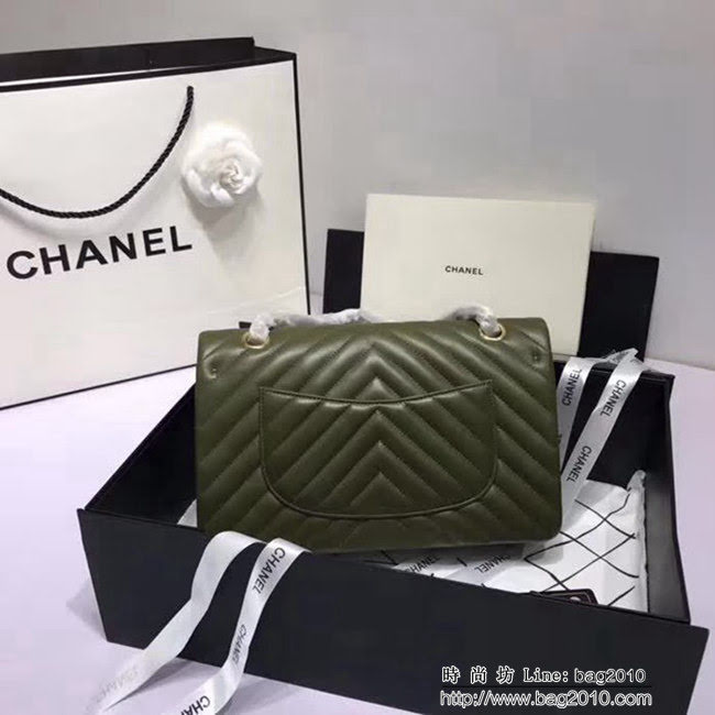 香奈兒CHANEL 升級版V線1112高仿原單小羊皮肩背斜挎包 DSC1237